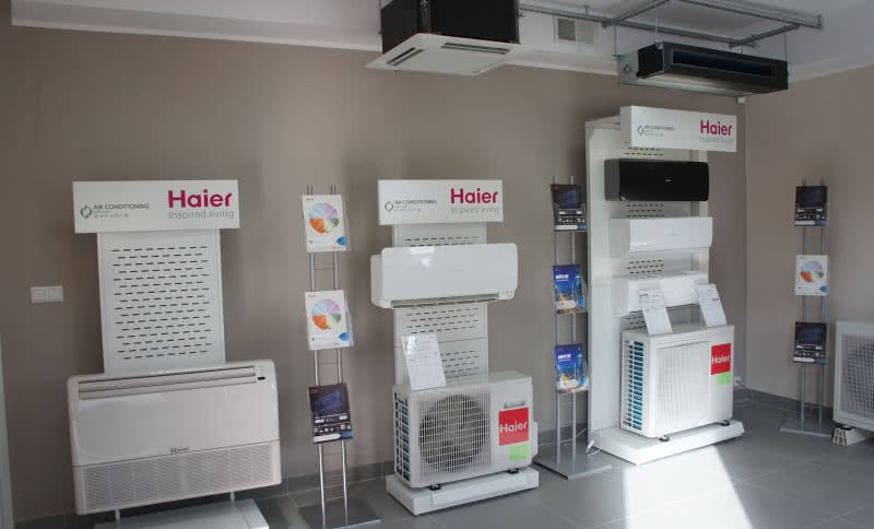 Pierwszy w Polsce SHOWROOM klimatyzatorów HAIER