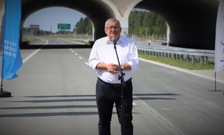Nowy odcinek Via Baltica oddany do użytku