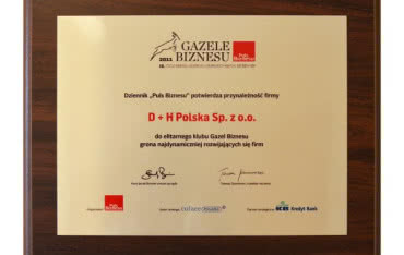 Gazela Biznesu dla D+H