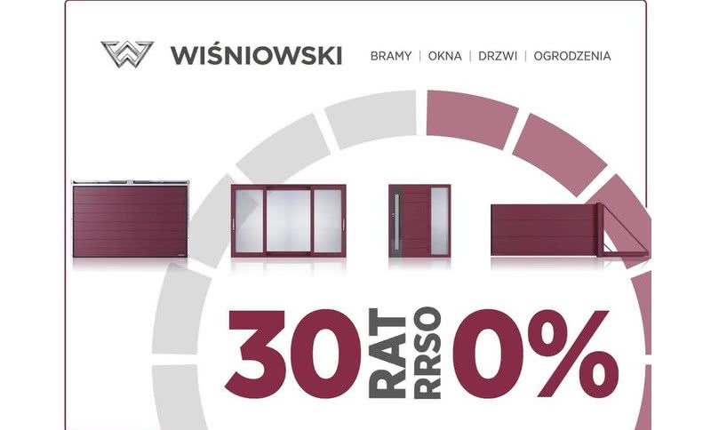 Raty 0% na produkty marki WIŚNIOWSKI