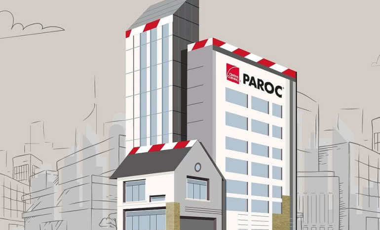 PAROC Tento: Nowy standard izolacji termicznej i wiatrowej fasad wentylowanych