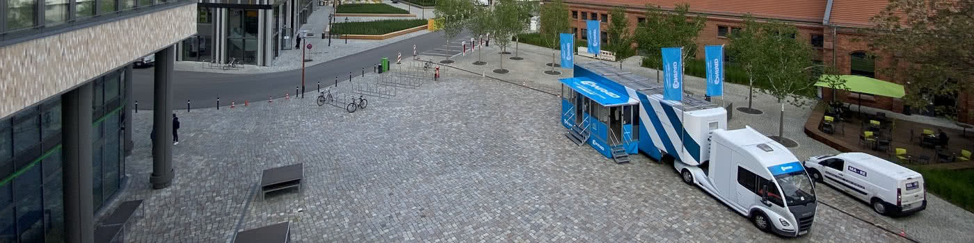 Wystawowa ciężarówka Conrad Wystawowa ciężarówka Conrad