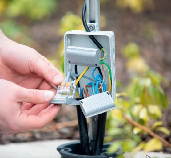 Instalacja elektryczna w ogrodzie