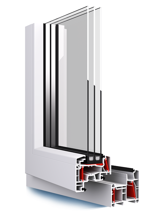 Okna z PVC Energeto 8000